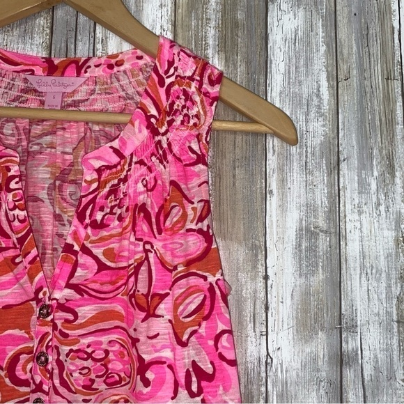 Lilly Pulitzer Calissa Sleeveless Blouse - Picture 2 of 4